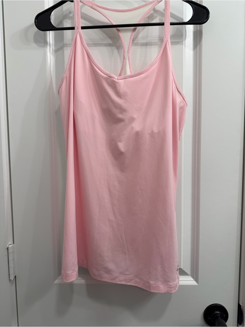 Under Armour Light Pink Strappy Tank Top